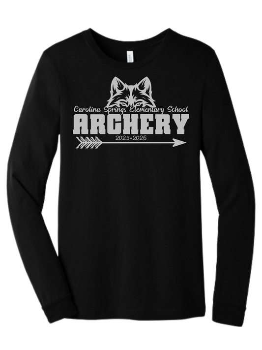 Carolina Springs Elementary School Archery Long Sleeve Tee