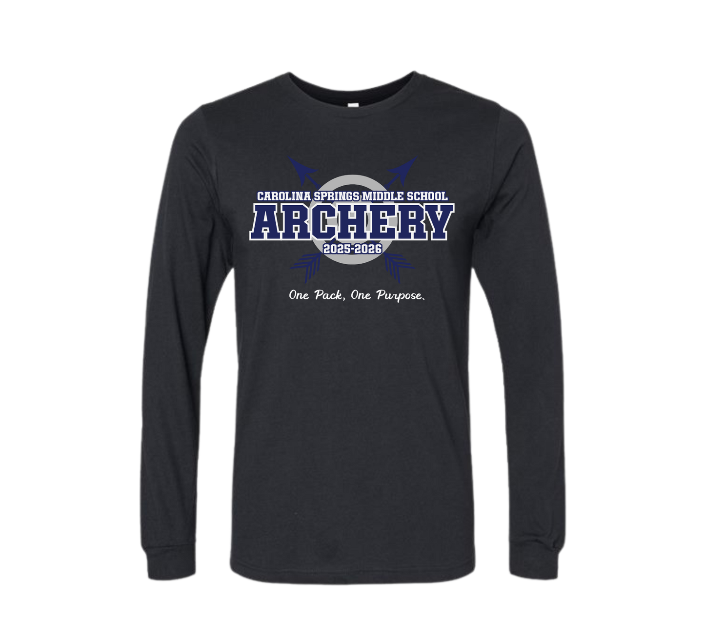 Carolina Springs Middle School Archery Long Sleeve Tee