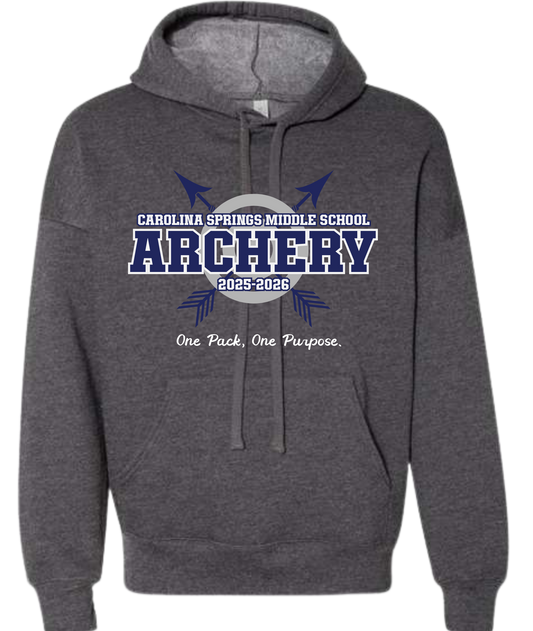Carolina Springs Middle School Archery Hooded Sweatshirt