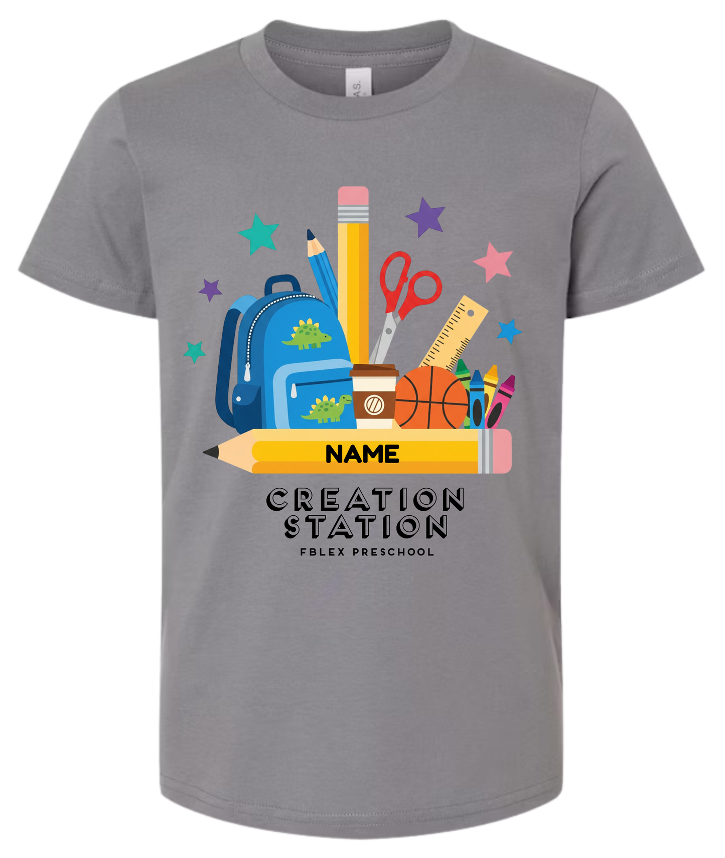FBLEX Creation Station Youth & Toddler Custom Name Tee's