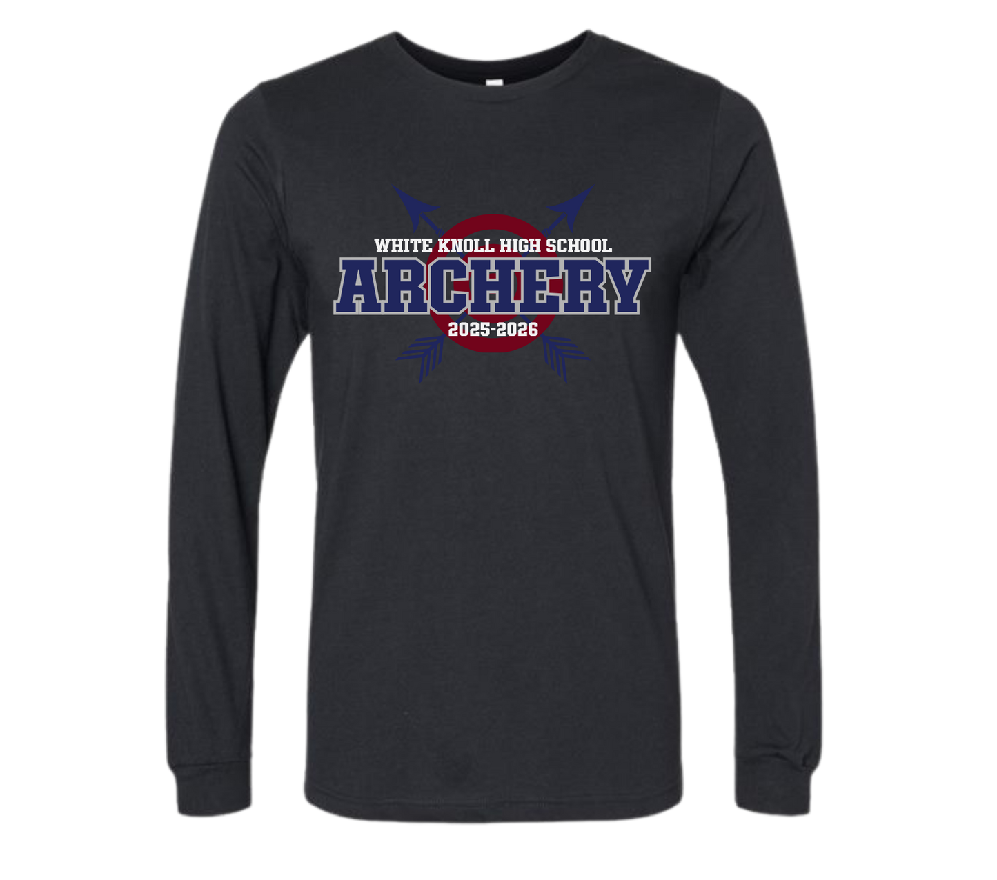 White Knoll High School Archery Long Sleeve Tee