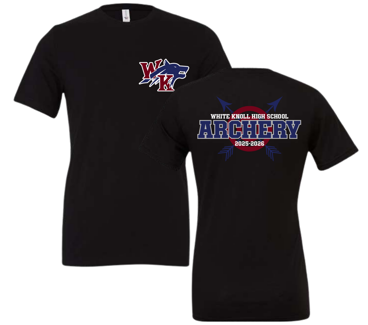 White Knoll High School Archery Unisex Tee