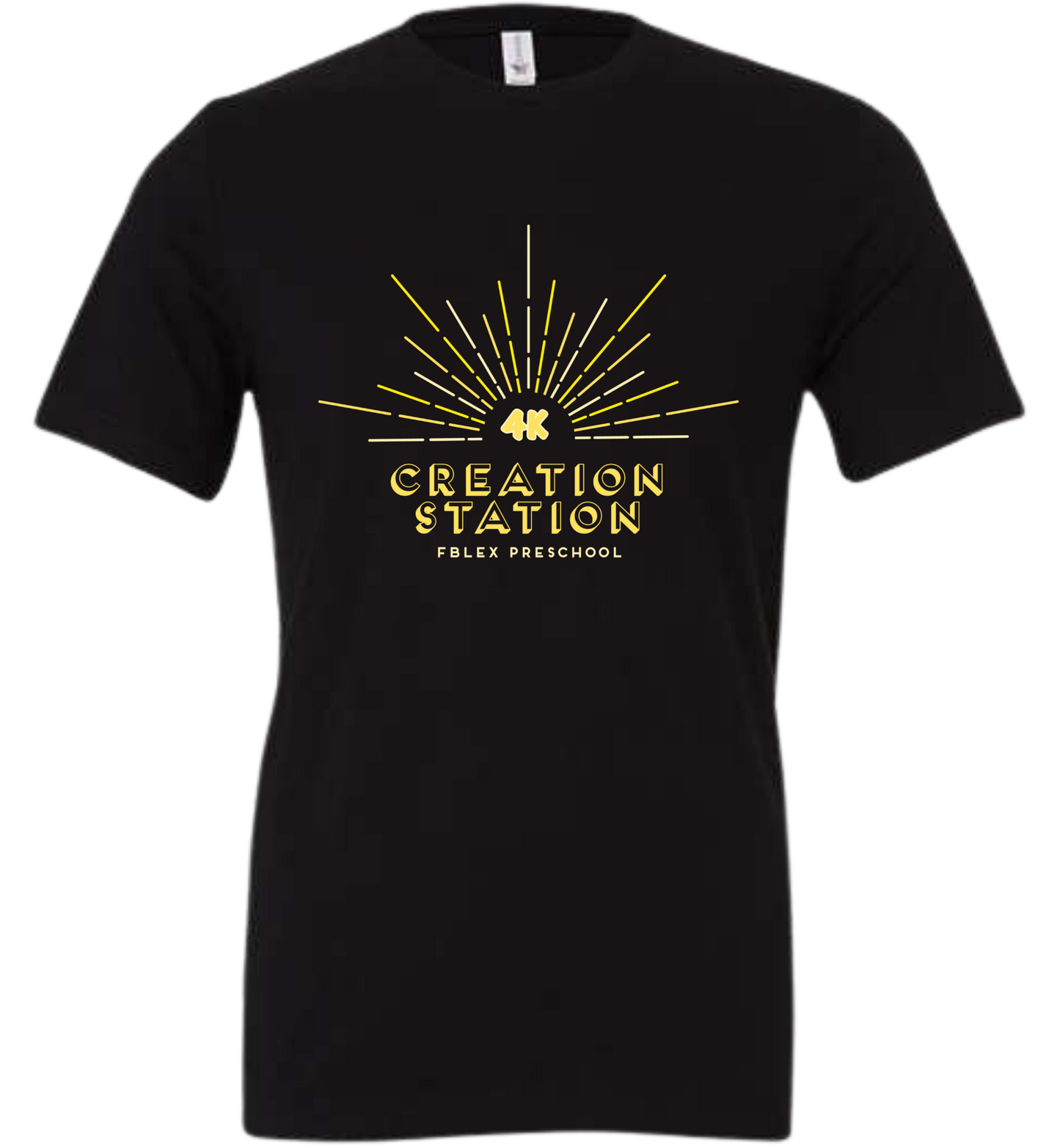 FBLEX Creation Station Toddler, Youth, & Adult YELLOW ROOM Themed Tee's