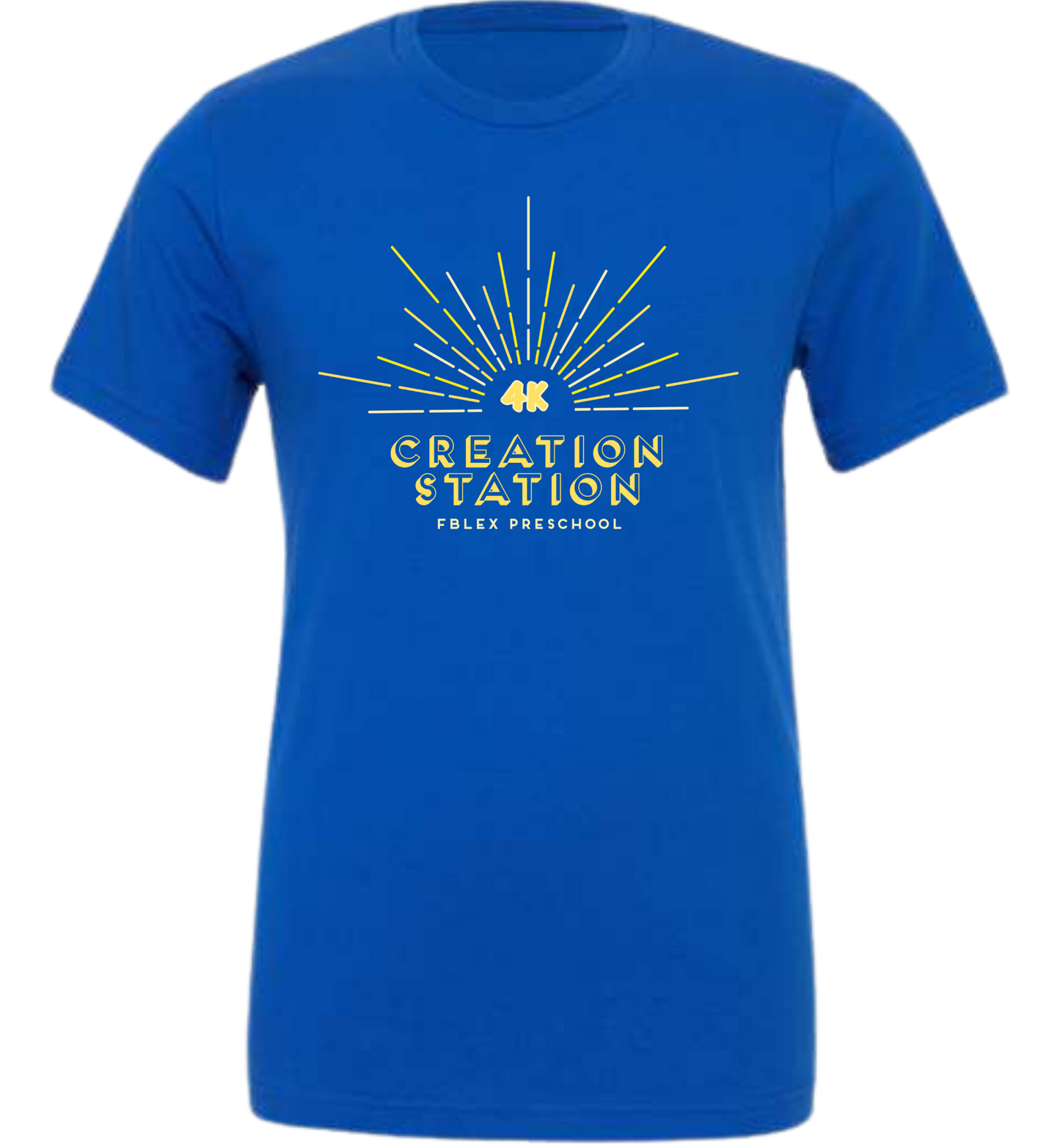FBLEX Creation Station Toddler, Youth, & Adult YELLOW ROOM Themed Tee's