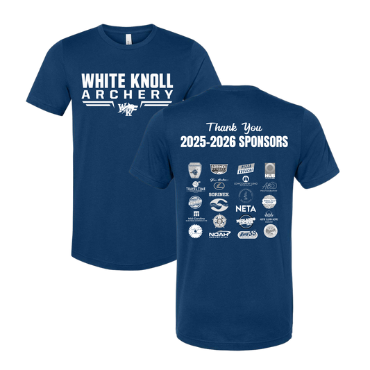 White Knoll High School & Carolina Middle School Archery Sponsor's Tee
