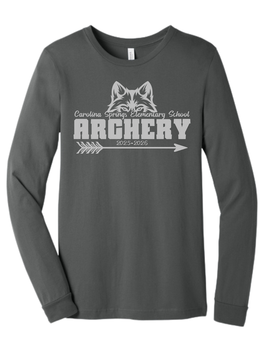 Carolina Springs Elementary School Archery Long Sleeve Tee