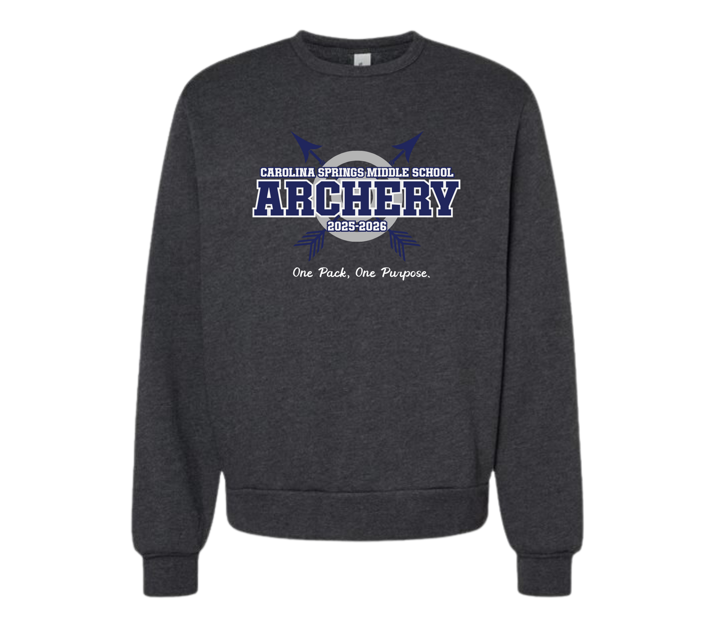 Carolina Springs Middle School Archery Crew Neck Sweatshirt
