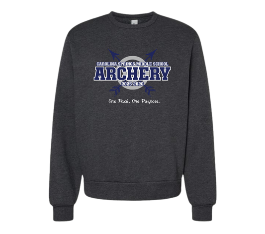 Carolina Springs Middle School Archery Crew Neck Sweatshirt
