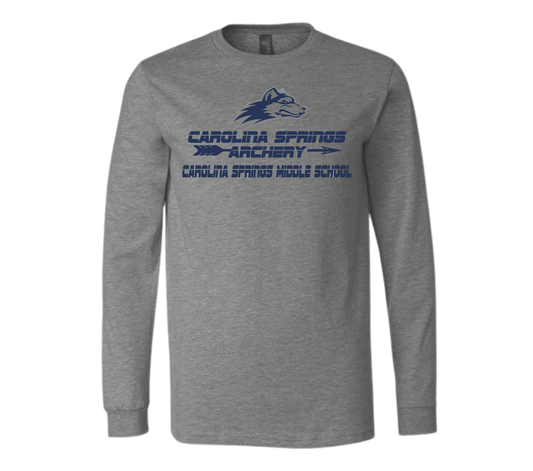 Carolina Springs Middle School Archery Long Sleeve Tee