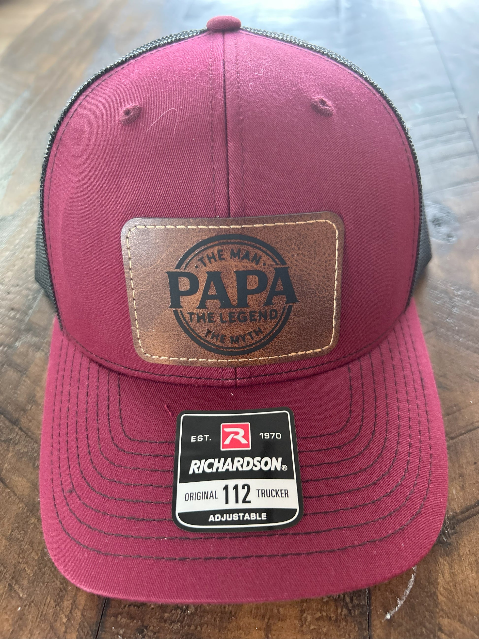 "PAPA The Man, The Myth, The Legend" Trucker Hat