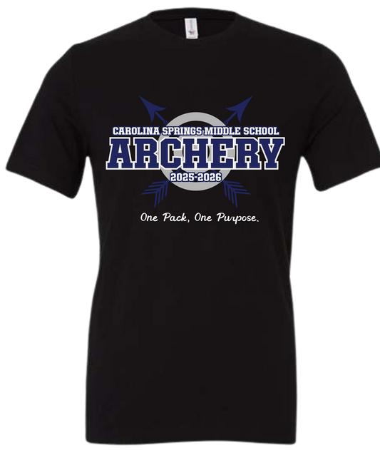 Carolina Springs Middle School Archery Unisex Tee