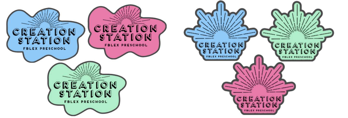 FBLEX Creation Station Car Magnets