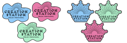 FBLEX Creation Station Car Magnets