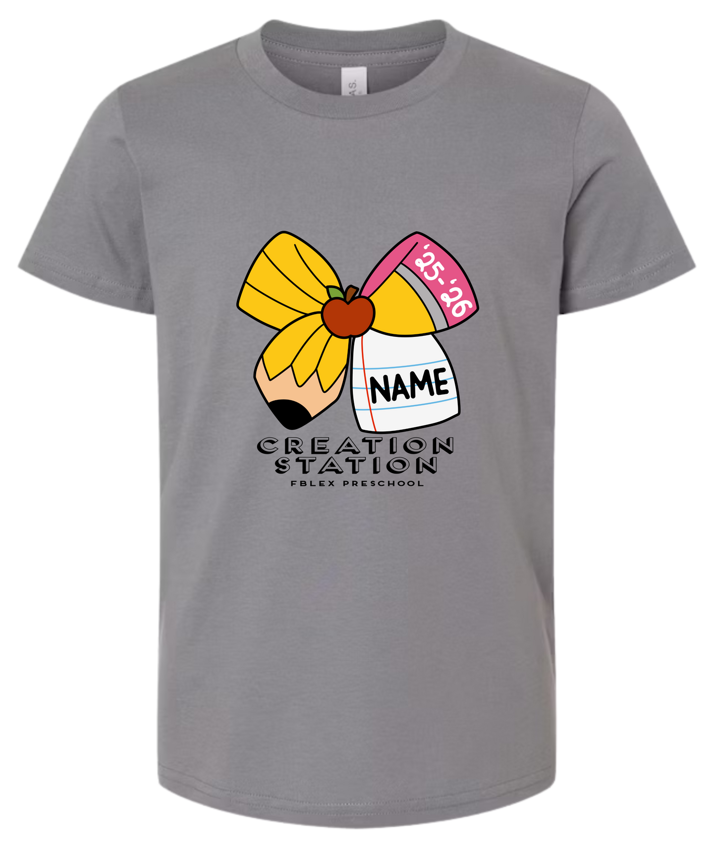 FBLEX Creation Station Youth & Toddler Custom Name Tee's