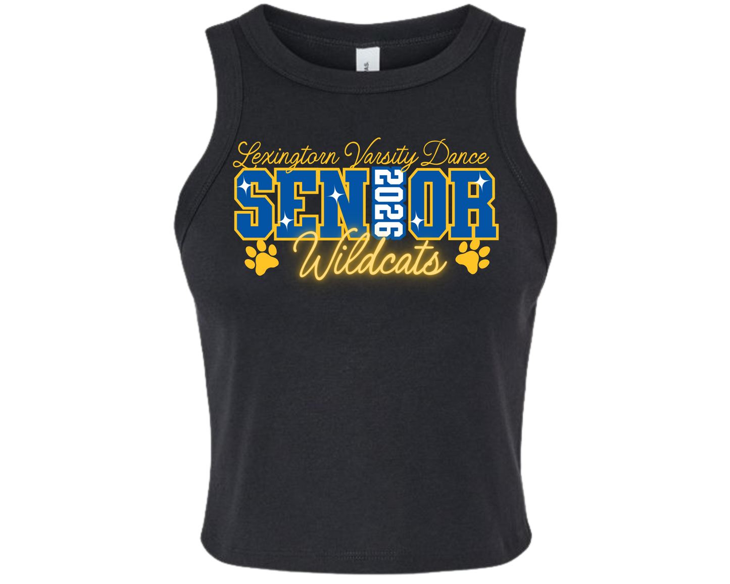 Lexington Varsity Dance Crop Top
