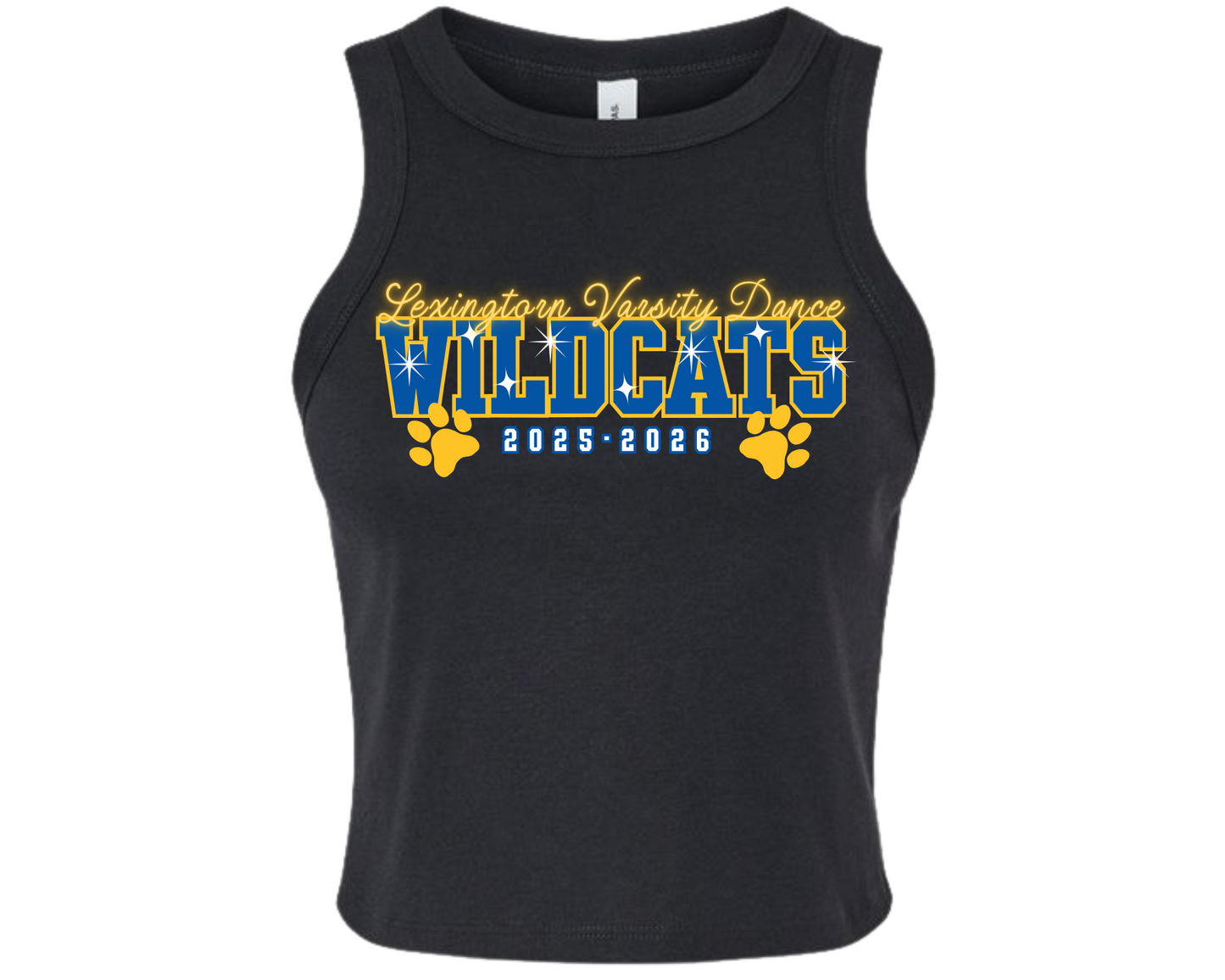 Lexington Varsity Dance Crop Top