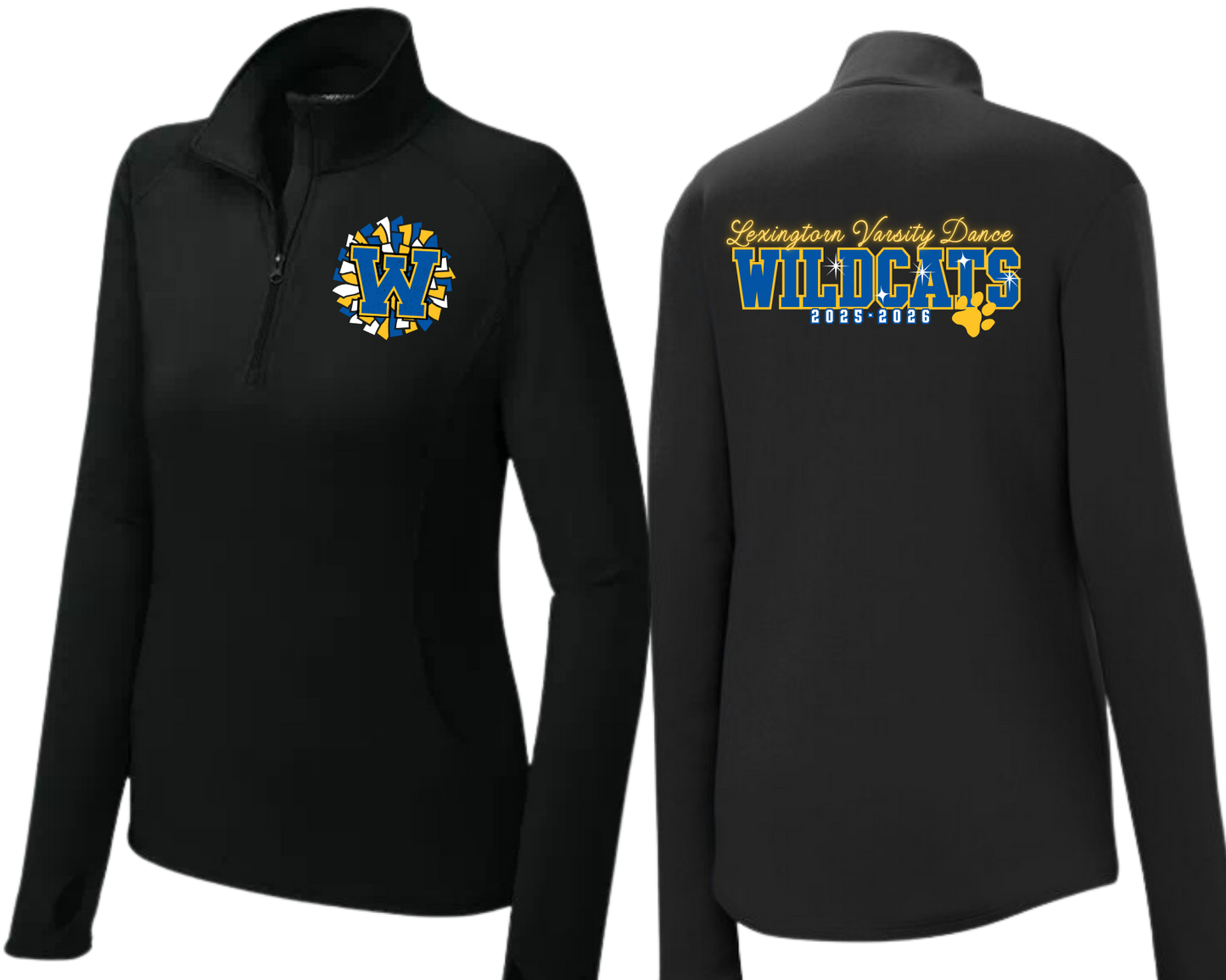 Lexington Varsity Dance Women's 1/4 Zip Pullover