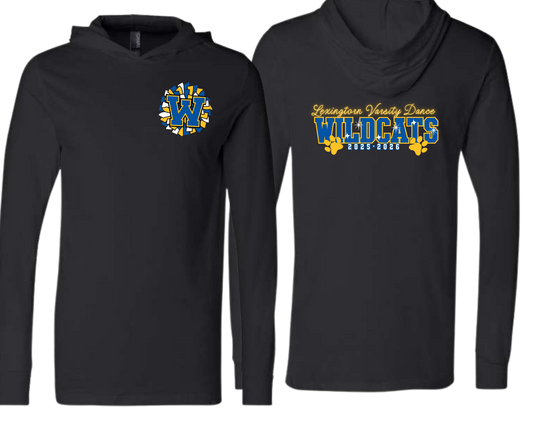 Lexington Varsity Dance Long Sleeve Hooded Shirt