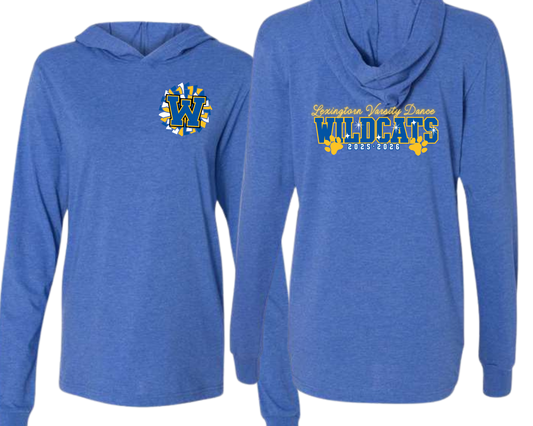 Lexington Varsity Dance Long Sleeve Hooded Shirt
