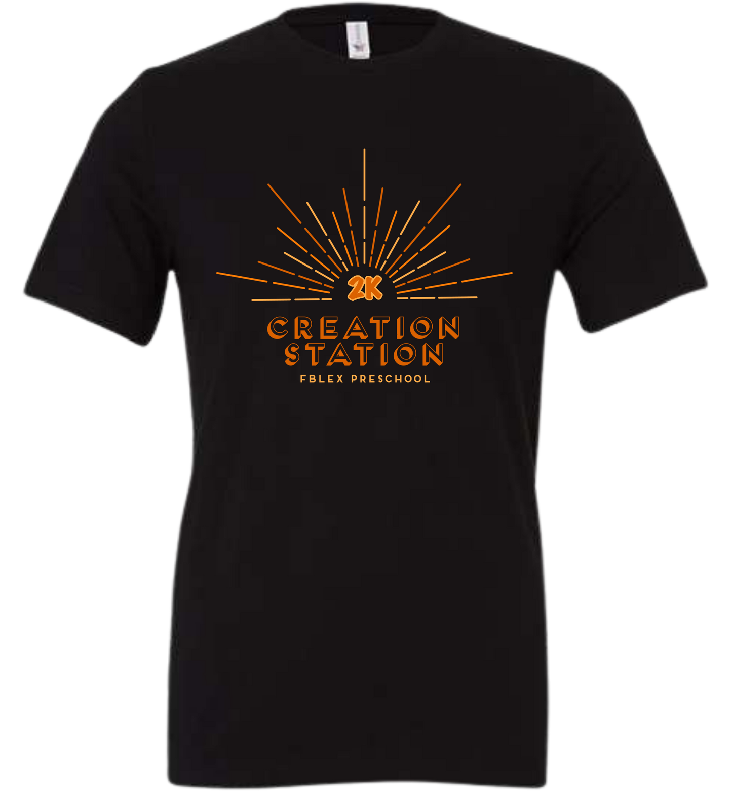 FBLEX Creation Station Toddler, Youth, & Adult ORANGE ROOM Themed Tee's