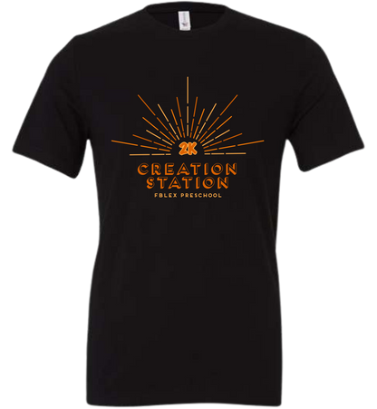 FBLEX Creation Station Toddler, Youth, & Adult ORANGE ROOM Themed Tee's