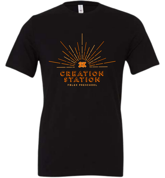 FBLEX Creation Station Toddler, Youth, & Adult ORANGE ROOM Themed Tee's