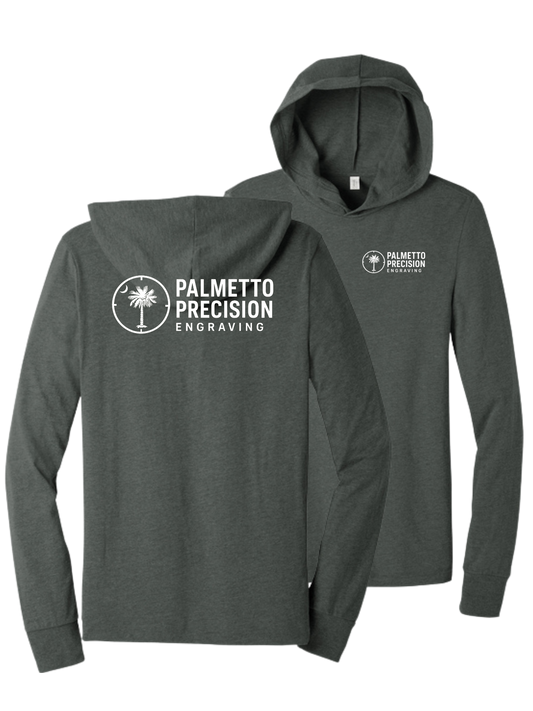 Palmetto Precision Engraving Long Sleeve Hooded Tee