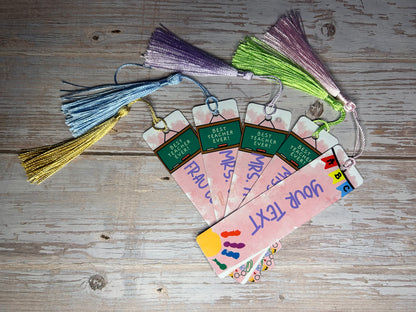 Personalized Teacher Appreciation Bookmarks