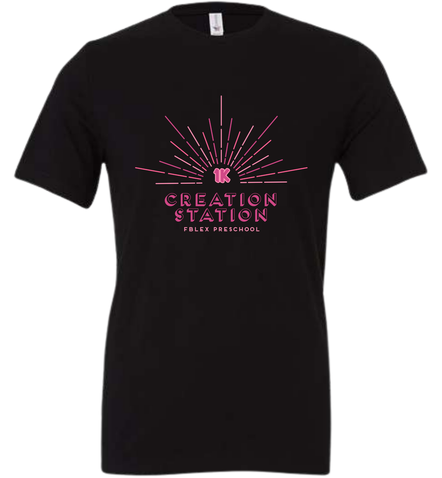 FBLEX Creation Station Toddler, Youth, & Adult PINK ROOM Themed Tee's