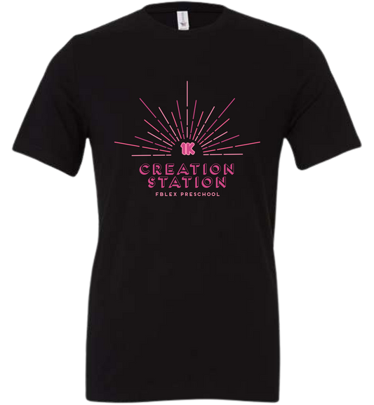 FBLEX Creation Station Toddler, Youth, & Adult PINK ROOM Themed Tee's