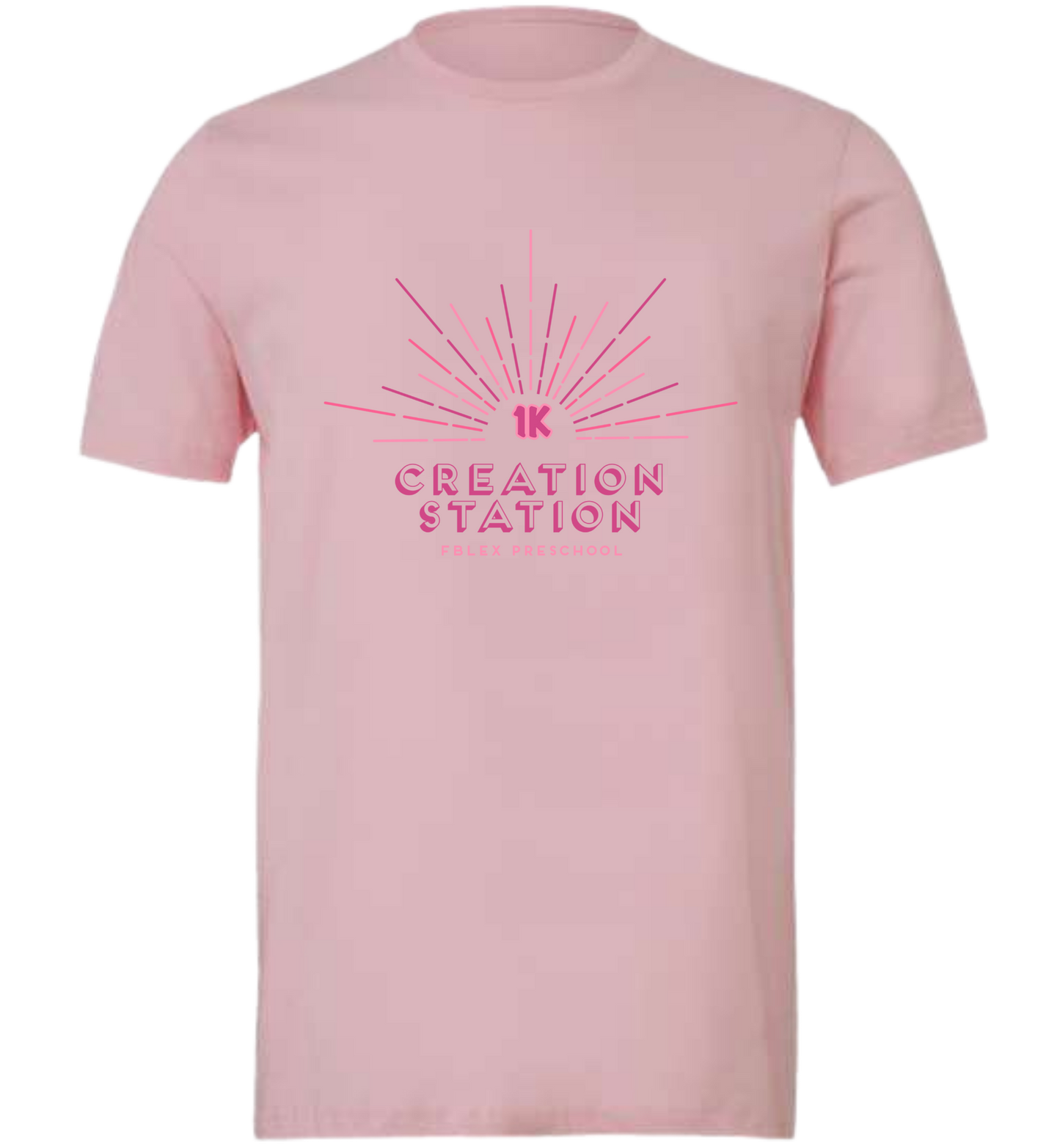 FBLEX Creation Station Toddler, Youth, & Adult PINK ROOM Themed Tee's