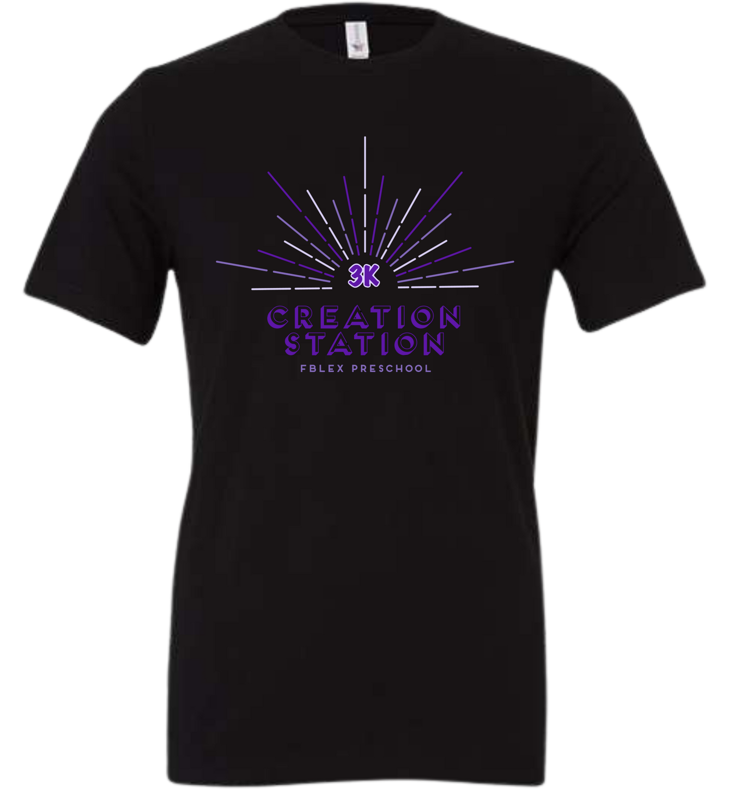 FBLEX Creation Station Toddler, Youth, & Adult PURPLE ROOM Themed Tee's