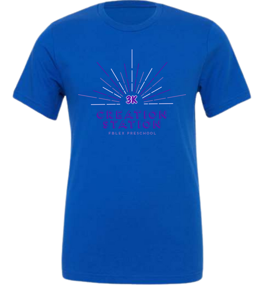 FBLEX Creation Station Toddler, Youth, & Adult PURPLE ROOM Themed Tee's