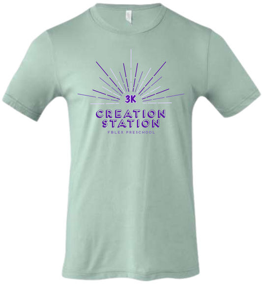 FBLEX Creation Station Toddler, Youth, & Adult PURPLE ROOM Themed Tee's