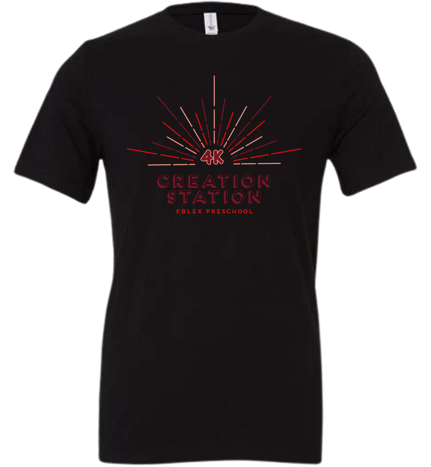 FBLEX Creation Station Toddler, Youth, & Adult RED ROOM Themed Tee's