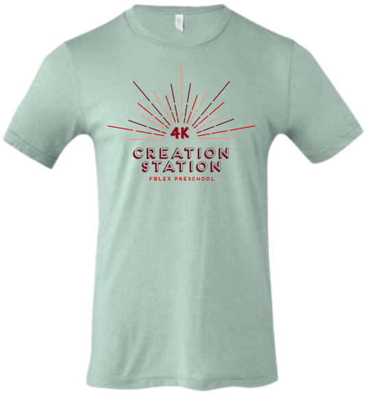 FBLEX Creation Station Toddler, Youth, & Adult RED ROOM Themed Tee's