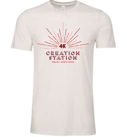 FBLEX Creation Station Toddler, Youth, & Adult RED ROOM Themed Tee's