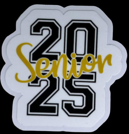 "SENIOR 2025" Custom Sticker 2"x1.75"