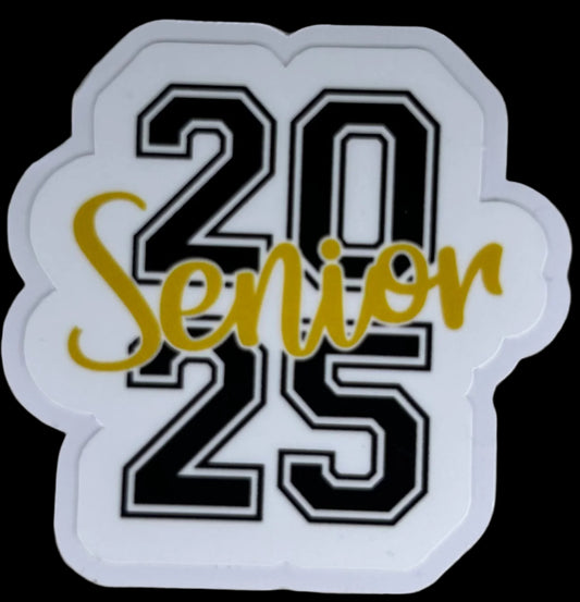 "SENIOR 2025" Custom Sticker 2"x1.75"