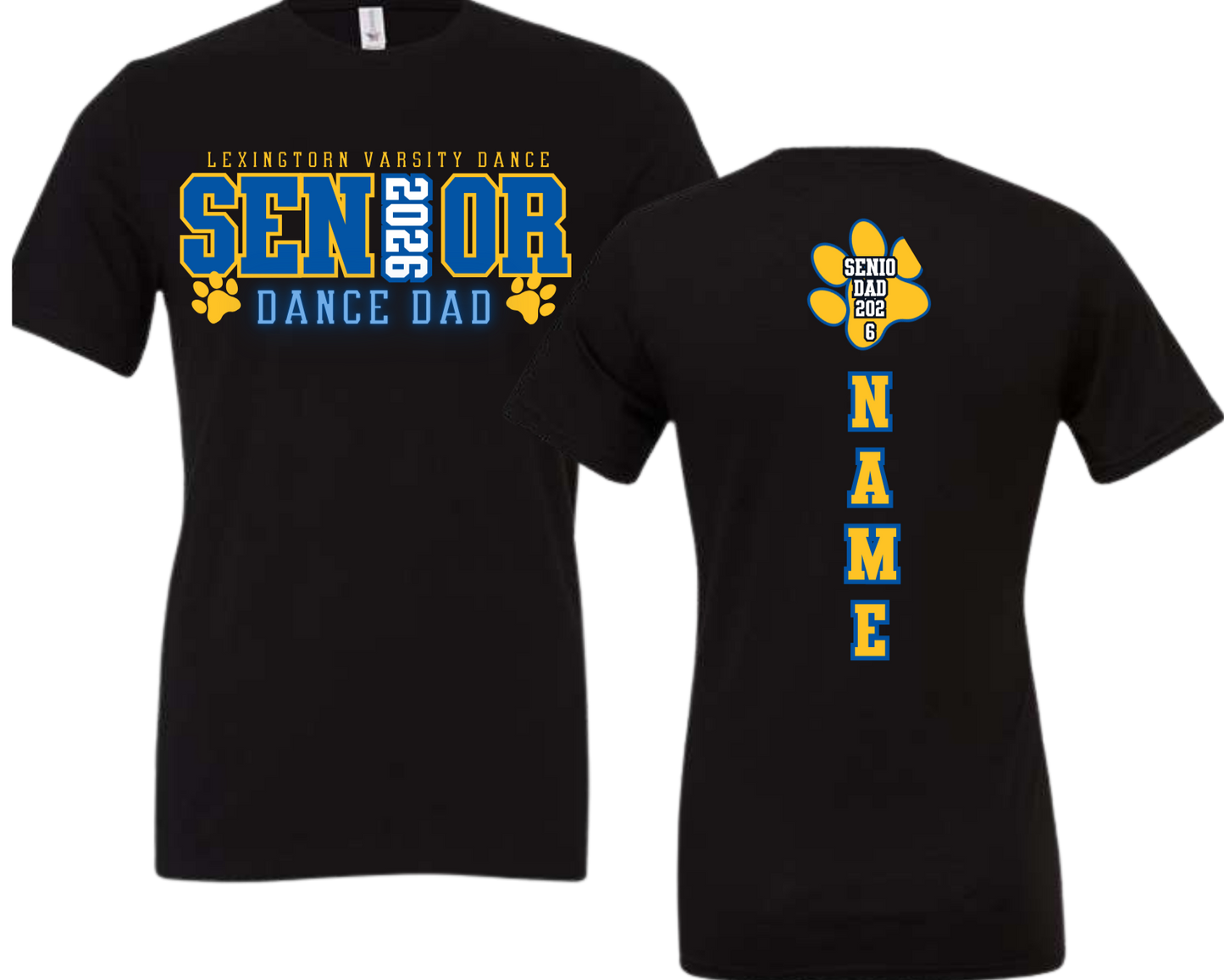 Lexington Varsity Dance Senior Shirts