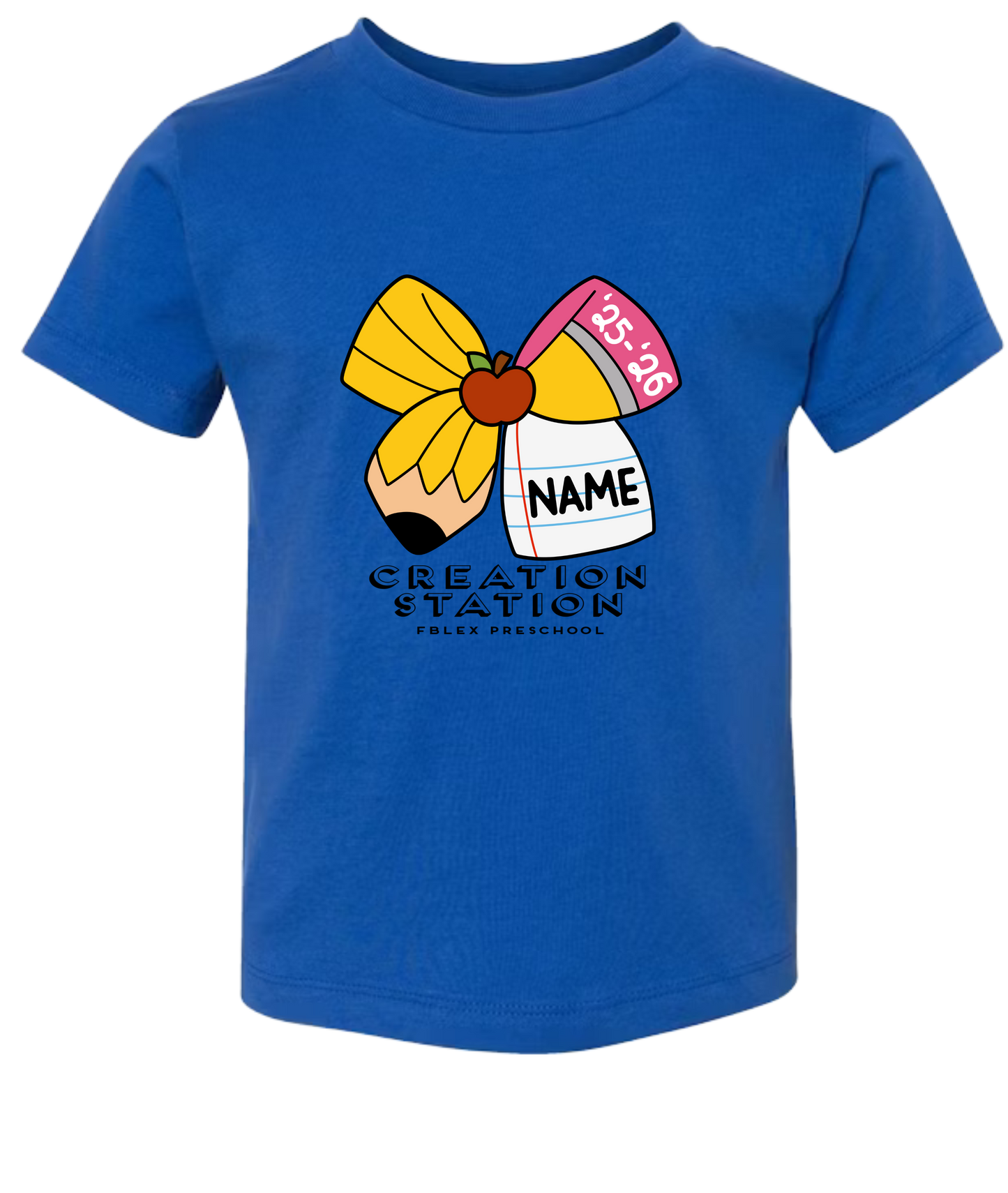 FBLEX Creation Station Youth & Toddler Custom Name Tee's