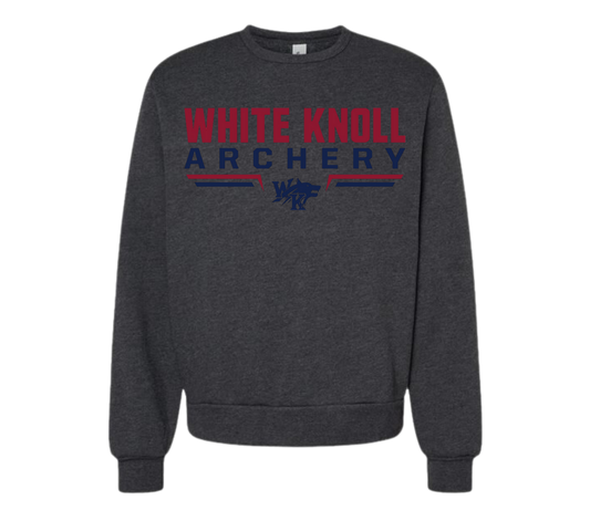 White Knoll High School Archery Crew Neck Sweatshirt
