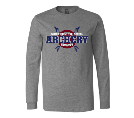 White Knoll High School Archery Long Sleeve Tee
