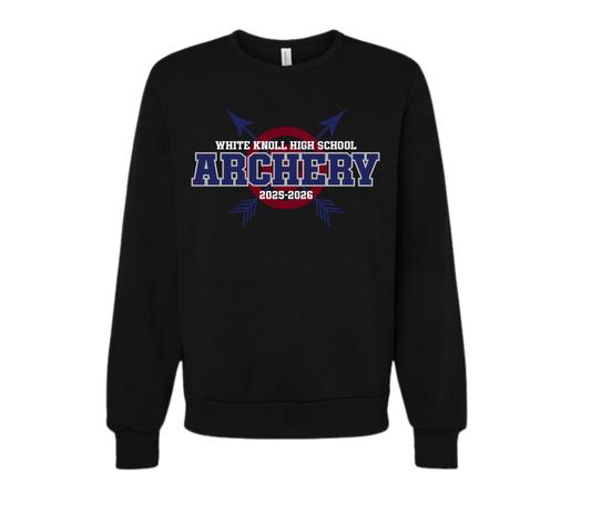 White Knoll High School Archery Crew Neck Sweatshirt