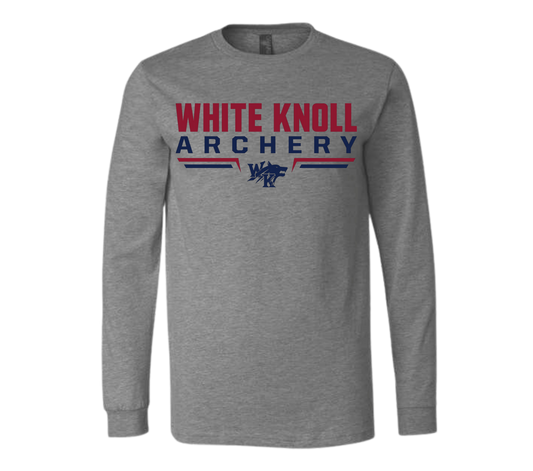 White Knoll High School Archery Long Sleeve Tee