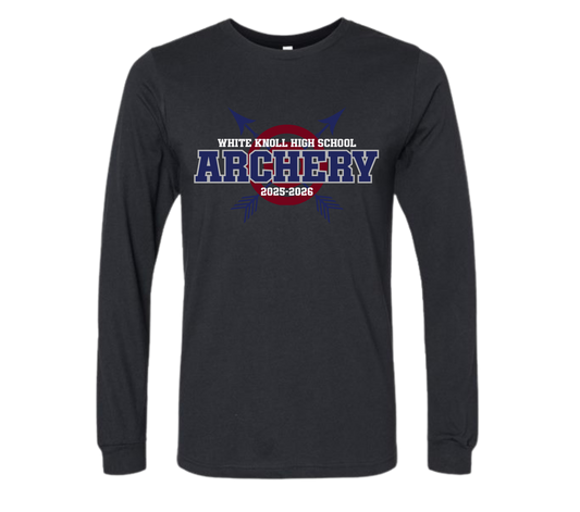 White Knoll High School Archery Long Sleeve Tee