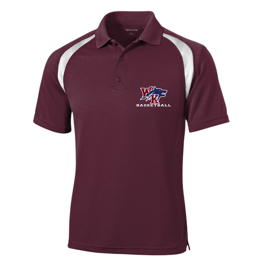 White Knoll High School Basketball Polo Shirts