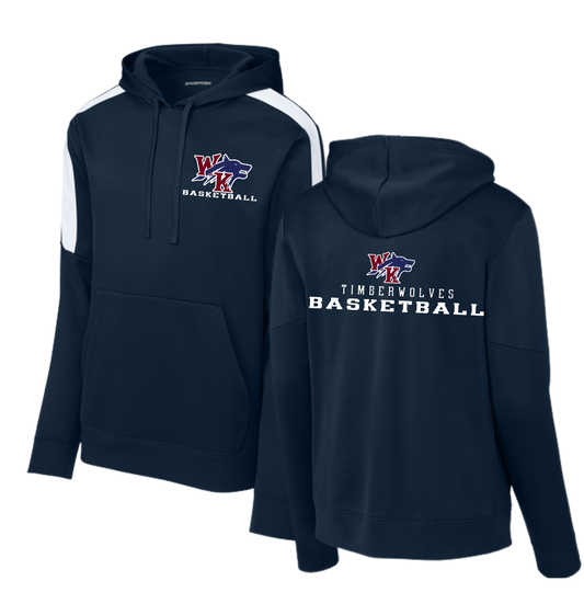 White Knoll Basketball Hooded Pullover