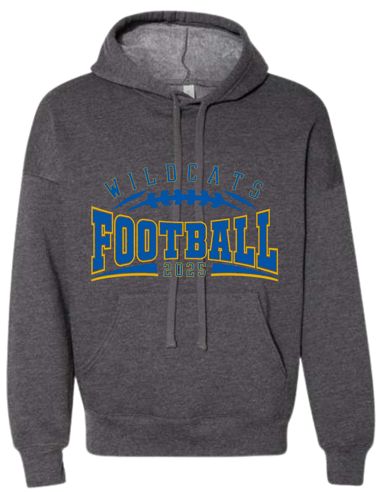 LYFC Wildcats Football Fleece Hooded Sweatshirt