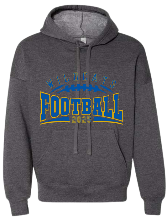 LYFC Wildcats Football Fleece Hooded Sweatshirt